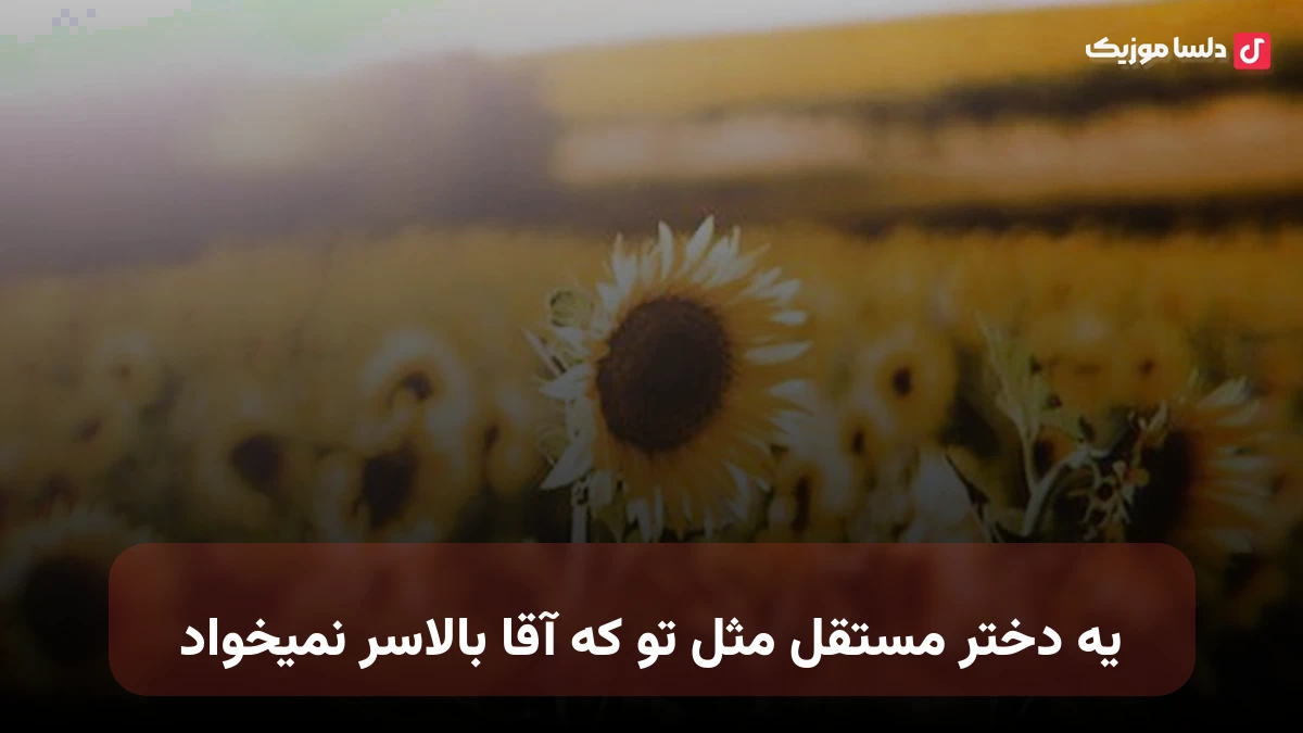 یه دختر مستقل مثل تو که آقا بالاسر نمیخواد